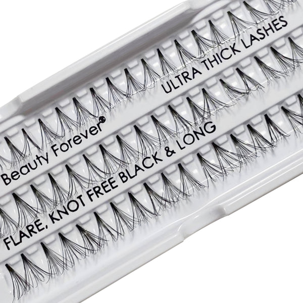Beauty Forever Intense Volume Ultra Thick Lashes in 7 Ply Flare Black & Long Lash