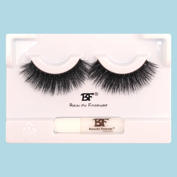 Beauty Forever Faux Mink 3D False Eyelashes in Precious #122