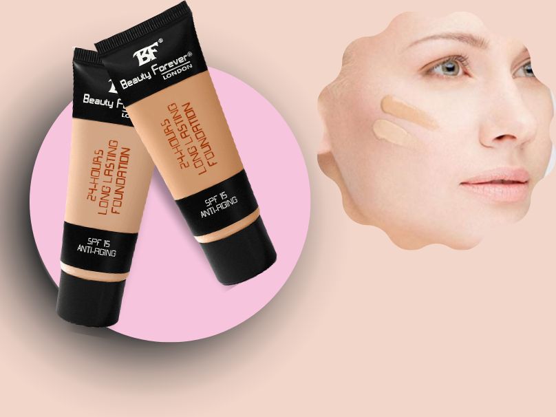 How to apply 24 Hours Long Lasting Tube Foundation on your face?