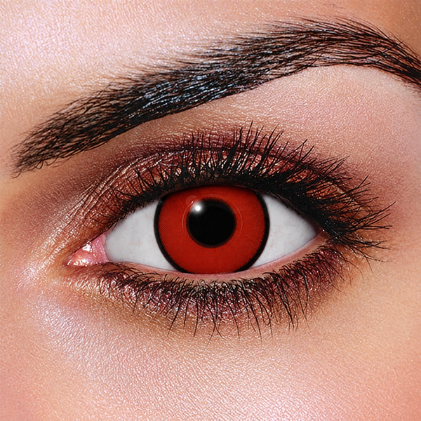 Hot Red Coloured Contant Lenses