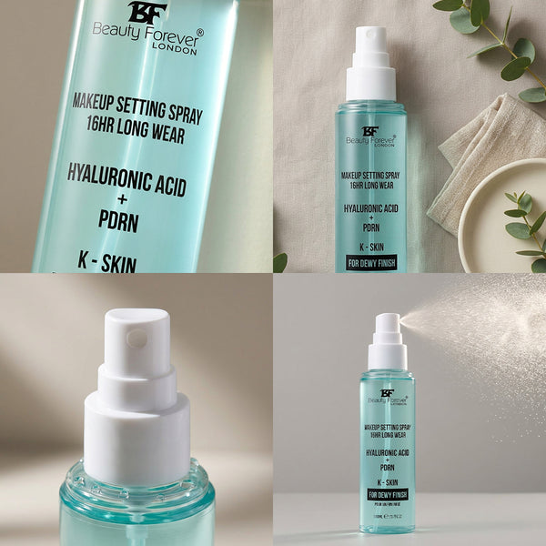 Beauty Forever 12Hr Makeup Setting Spray for Dewy Finish