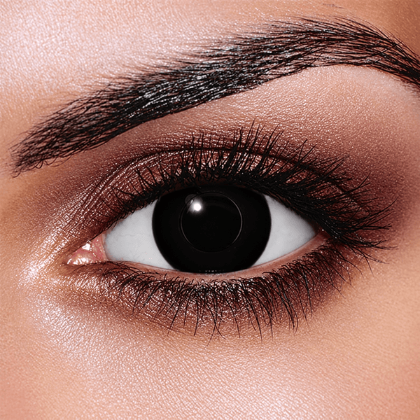 Black Out Colour Contact Lenses - Beauty Forever London