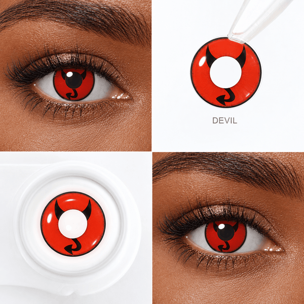 Devil Colour Contact Lenses - Beauty Forever London