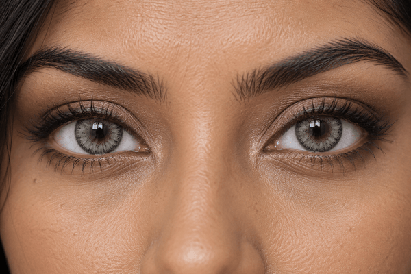 Grey Diva Tone 2 & Tone 3 Contact Lenses (90 days) - Beauty Forever London