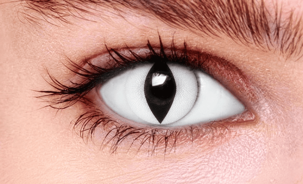White Cat Eye Color Contact Lenses - Beauty Forever London