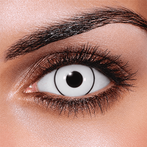 White Out Coloured Contact Lenses - Beauty Forever London
