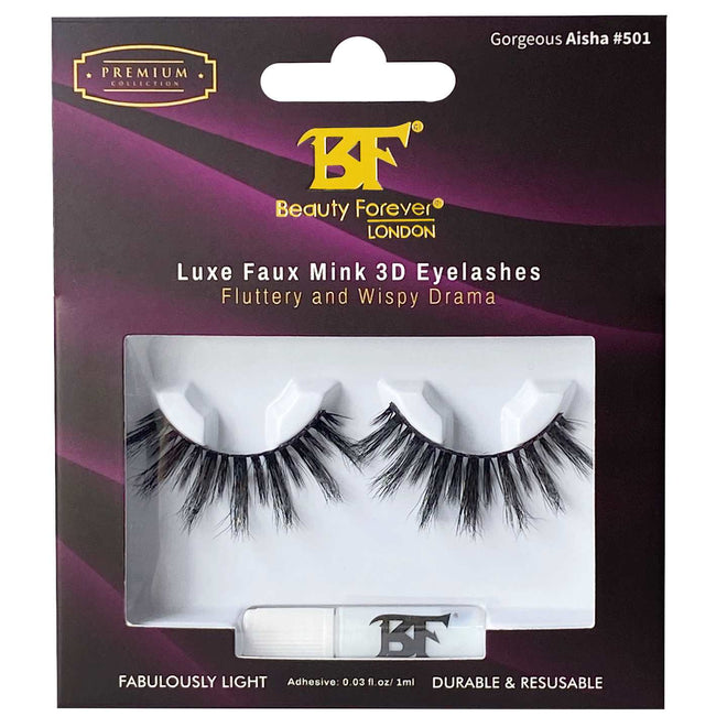 LUXE FAUX MINK 3D EYELASHES