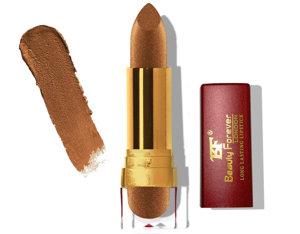 Beauty Forever Long Lasting Lipstick in 111 Golden Metallic