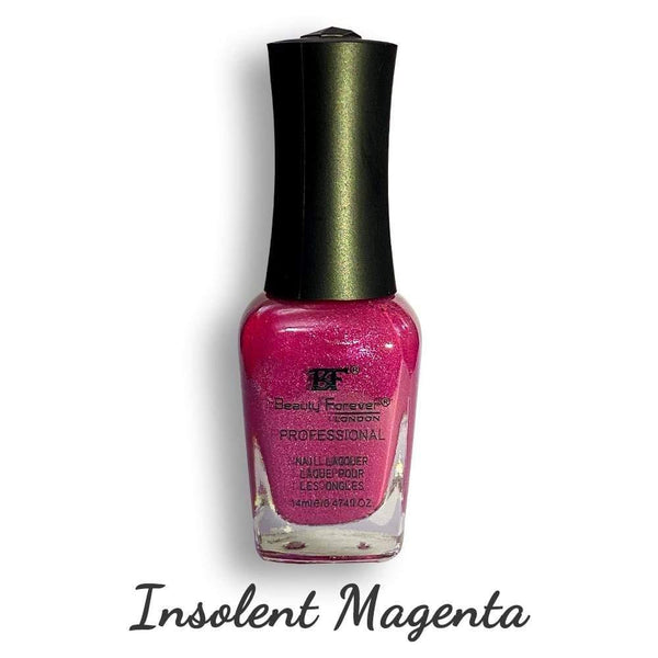 Beauty Forever Professional Nail Lacquer in Insolent Magenta