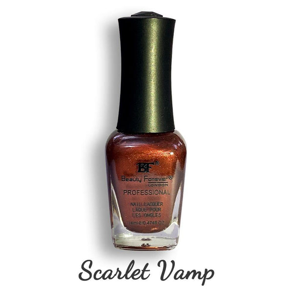 Beauty Forever Professional Nail Lacquer in Scarlet Vamp