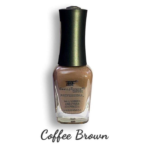 Beauty Forever Professional Nail Lacquer in Coffee Brown