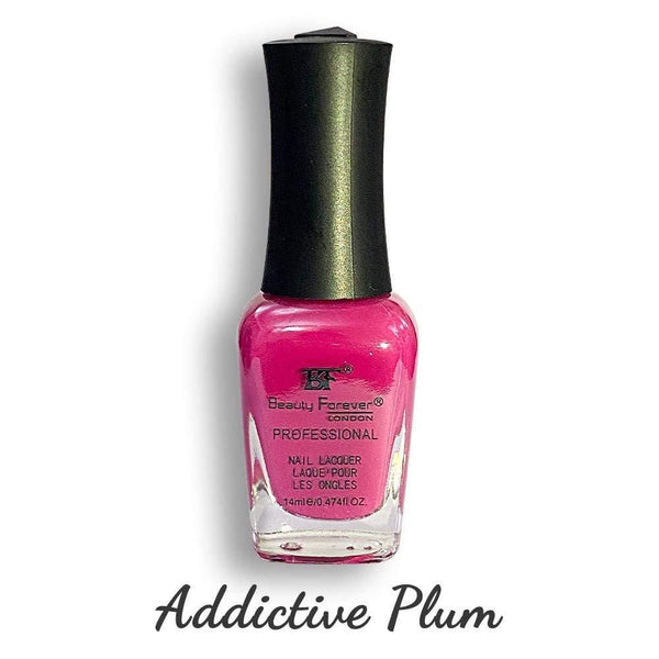 Beauty Forever Professional Nail Lacquer in Addictive Plum