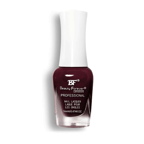 Beauty Forever Professional Nail Lacquer in Mahogany Red