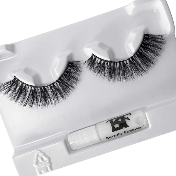 Beauty Forever Luxe Faux Mink 3D Eyelashes in Elegant Ella #505