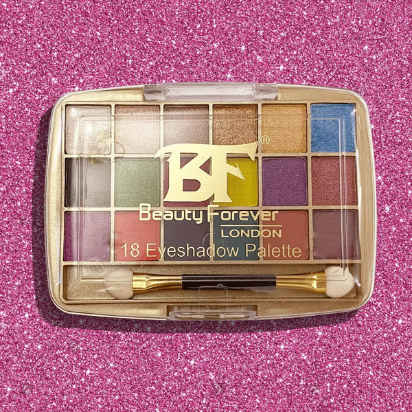 18’s Palette Eyeshadows Shade 02 - BF Beauty Forever Makeup Palette Eyeshadow