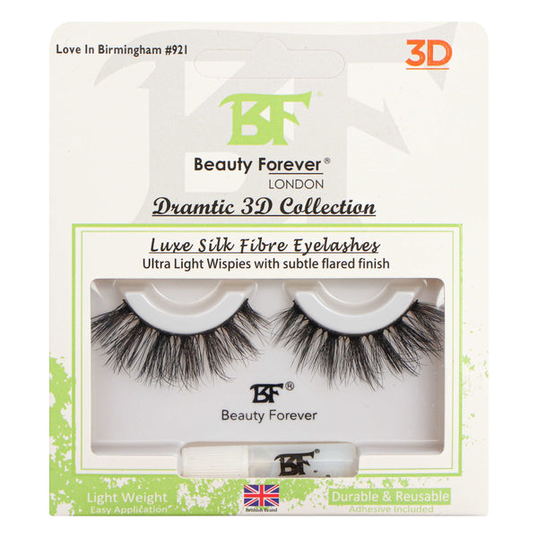 Beauty Forever Luxe Silk Fibre 3D Eyelashes in Love in Birmingham #921