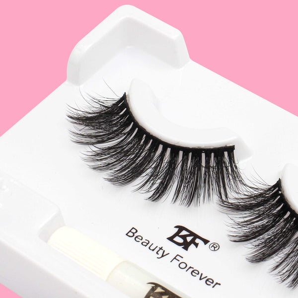 Beauty Forever Luxe Silk Fibre 3D Eyelashes in Live Romford #903