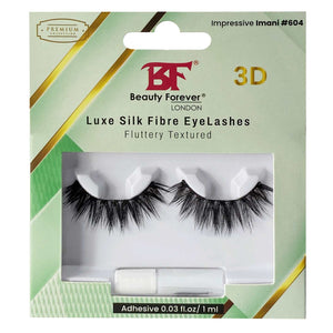 Beauty Forever Luxe Silk Fibre 3D Eyelashes in Impressive Imani #604