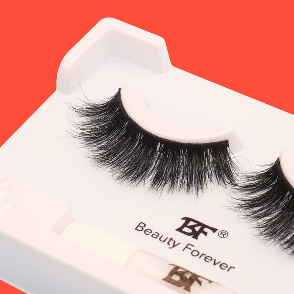 Beauty Forever Faux Mink 3D False Eyelashes in Kiara #124