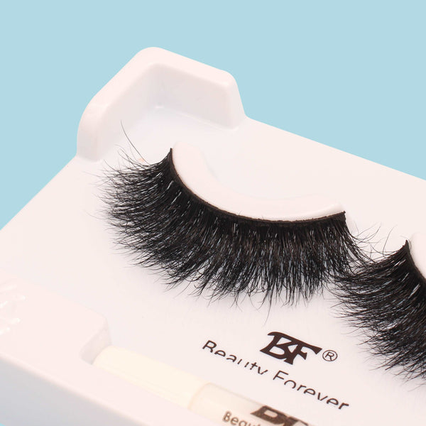 Beauty Forever Faux Mink 3D False Eyelashes in Precious #122