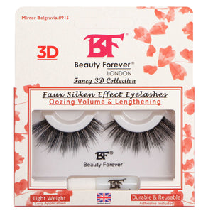 Beauty Forever Faux Silken 3D Eyelashes In Mirror Belgravia #915