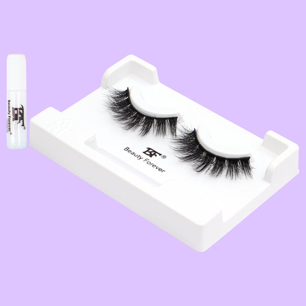 Beauty Forever Luxe Silk Fibre 3D Eyelashes in Rag Doll #922