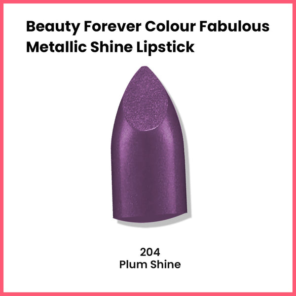 Colour Fabulous Metallic Shine Lipstick - Beauty Forever London