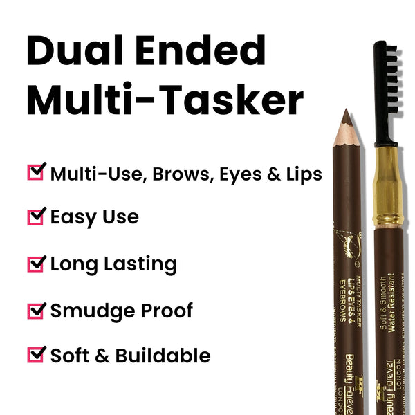 Dual Ended Eyebrow Pencil & Multi tasker - Beauty Forever London