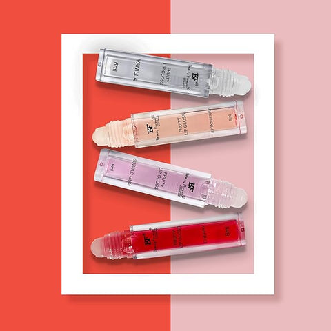 Fruity Roll on Lip Gloss (Pack of 4) - Beauty Forever London